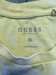 Guess Jeans Short Sleeve Pastel Tie Dye Mens Shirt Size XL Men’s 90s Vintage