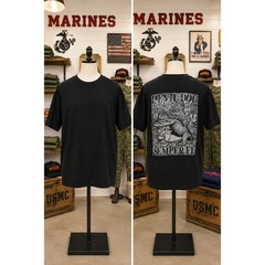 Vintage Alstyle AAA Devil Dog Semper Fi USMC Marine Corps Tee XL