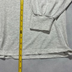 Vintage 90s Lake Superior State University LSSU Long Sleeve T-Shirt Gray XL USA