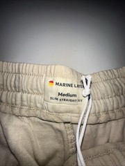 NWT Marine Layer Men’s Medium Saturday Beach Fog Style 16060 Pants $128 2026