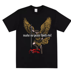 Make No Peace with Evil Archangel Michael T-Shirt