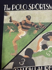 Vtg 90’s Polo Sport Ralph Lauren Sportsman Rugby Graphic T-shirt Large Excellent