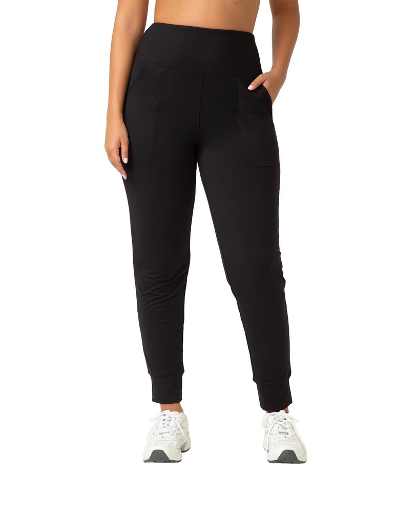 Women’s Athletic Jogger for Women with 4-Way Stretch and Pockets Tapered High…