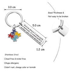 Autism Mom Keychain Autism Awareness Gifts Autism doesn’t Come with a Manual …
