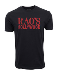 2014 RAO’S HOLLYWOOD GRAPHIC BLACK T-SHIRT