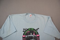 Vintage Frankie Valli & The Four Seasons T Shirt Mens XL Blue Jerzees Made in US