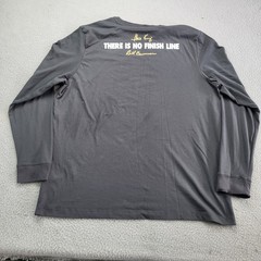 Oregon Ducks Nike Tee Dri-Fit Shirt Mens 2XL XXL There Is No Finish Line Graphic