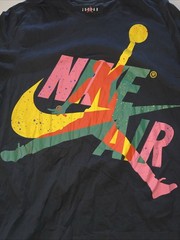 Air Jordan Nike Air Black T-Shirt Basketball Print size XXXL 3x