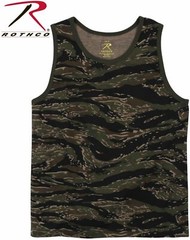 Camo and Solid Tank Tops Tactical Military Sleeveless Army Quality ROTHCO OR FOX