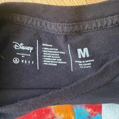 Neff Mickey Mouse Tie-Dye Tee Standard M Black Multi-color