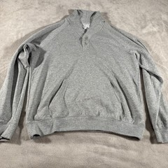 The RAIL Mens XL Gray Sweatshirt Long Sleeve Cowl Neck