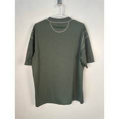 Kuhl quarter-zip short-sleeve pullover shirt olive green color contrast Medium