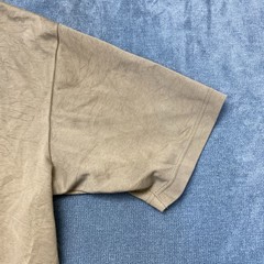 Uniqlo AIRism Oversized T Shirt Mens XL Sage Green Cotton Short Sleeve Pullover