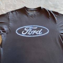 Ford Motor Company T-Shirt Men’s Large Gray Cars Trucks Automotive Garage Dad
