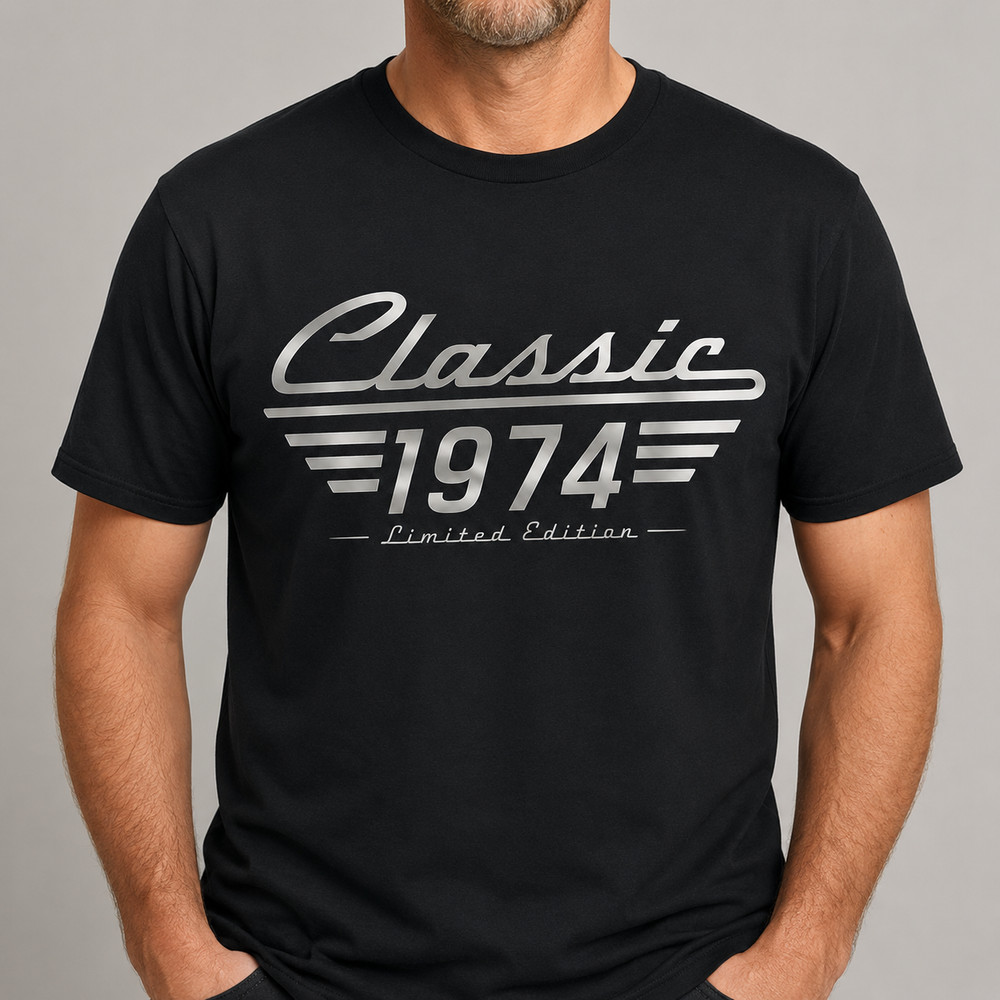 Classic 1974 Limited Edition Vintage Car 52th 53th 54th 55th 56th Birthday Mens