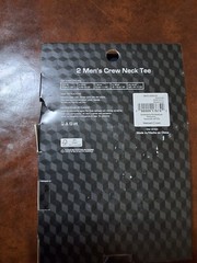 2 Pk ATHLETIC WORKS Men’s BREATHABLE MESH CREW TEE SHIRT GRAY BLACK S NEW
