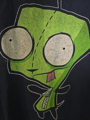 Invader Zim mighty fine t shirt Size Small Y2K