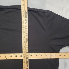 Pair of Thieves Shirt Mens Small Black Short Sleeve Crewneck Stretch Casual
