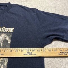 Dream Makers Black History T Shirt Mens L Navy Blue Obama MLK Malcolm X