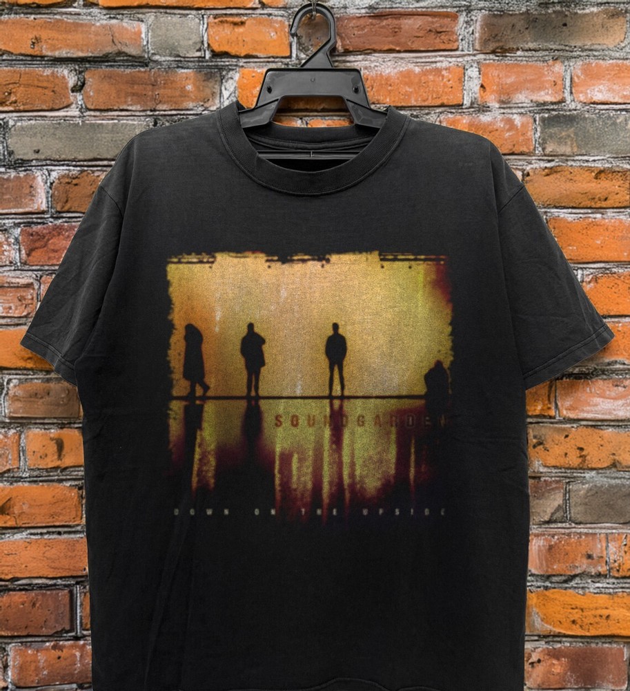 Soundgarden ‘Down On The Upside’ Album Unisex Black Cotton T-Shirt