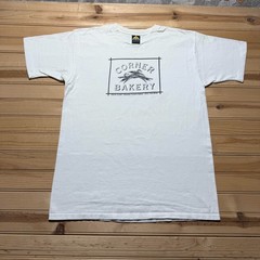 Vintage 90s Corner Bakery Chicago Illinois Promo Graphic T-Shirt USA – Large