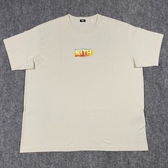 Kith Miami Design District Exclusive Box Logo Tee Shirt Adult XXL Chalk Beige