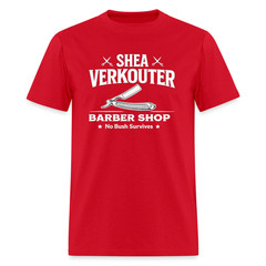 Shea Verkouter Barber Shop Funny Adult Humor T-Shirt