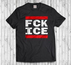 F ICE T-Shirt Anti ICE Fck ICE Activist Chinga la Migra Abolish ICE RUN Hip Hop
