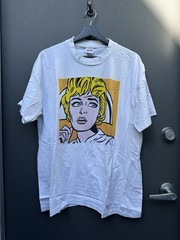 Roy Lichtenstein 1990s Vintage Nurse Pop Art T-Shirt Gugenheim Museum, XL