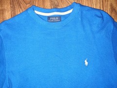 LOT OF 6 Polo Ralph Lauren Long Sleeve Waffle Weave Thermal / Sleepwear Shirts M