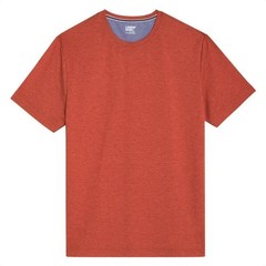 Lands’ End Men’s Tee Classic Fit 4-Way Stretch Color Red Size L