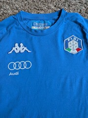 Kappa Fisi Equipment Italia Audi Blue Logo Shirt Men’s XXL