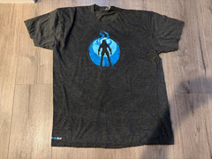 Halo Shirt XL Men’s Bungie 20th Anniversary Burn Blue 2011 Limited Run RARE Used