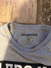 Aéropostale Aero.NYC Established 1987 Heather Gray Graphic T-Shirt