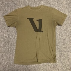 Vuori Mens Crew Neck Logo Tee T-shirt Top Green Size Small Sports Outdoor Yoga