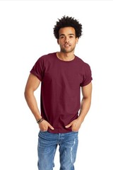 Hanes 5250 5XL Authentic Short Sleeve Men’s Cotton T-Shirt Light Steel