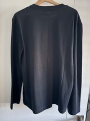 Authentic AMI Paris Long Sleeve T-Shirt NWT Unisex Organic Cotton Made Portugal