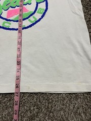 Vintage 90’s Single Stitch California Beach Club White T Shirt Size XL Rare Vtg