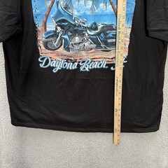Suna Shirt Adult 3XL XXXL Black Motorcycle Biker Daytona Beach Bike Rally Mens