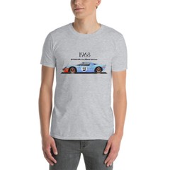 1968 Ford GT40 Mk I Endurance Race Car Short-Sleeve Unisex T-Shirt