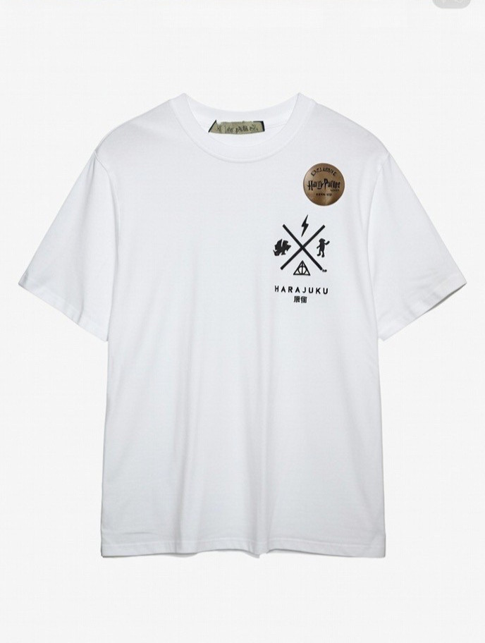 Harry Potter Harajuku Exclusive White T-Shirt Japan Limited 2025 New Tags All Si