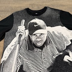 Nike Tiger Woods Mens TW 25th Anniversary Graphic T-Shirt Size Medium Black B14