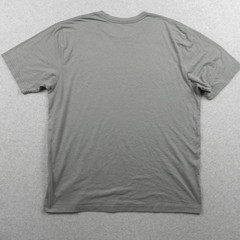 Travis Mathew T-Shirt Mens XL Crew Neck Graphic Print Tee Gray Short Sleeve
