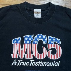 Vintage 90s MC5 Movie Shirt Size Large Punk Rock Band Tour Documentary Garage