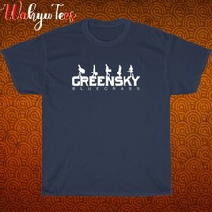 New Best Greensky Bluegrass Logo Black/Grey/Navy/White Size S-5XL Unisex T-Shirt