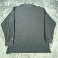 Vintage Nike Golf Mock Neck Sweatshirt Large Dri Fit Athletic Top Swoosh Y2K