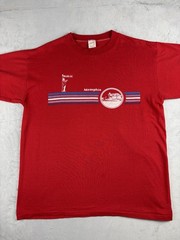 Vintage 70s 80s Beale St. Memphis Graphic T-shirt Single Stitch USA Made Size L