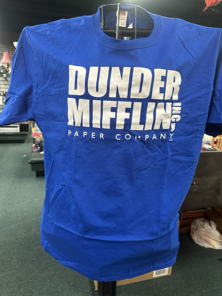 Dunder Mifflin Paper Company T-Shirt-Size Medium-Fruit Of The Loom