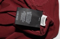 X Cuts Curve Hem PYCA PRO Men’s Long Sleeve Henley Shirt Size 2XL