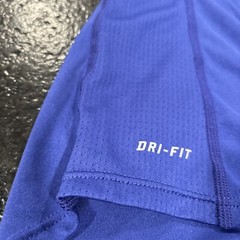 Nike Miler Dri-Fit Size M Crew Neck T-Shirt Activewear Blue Running